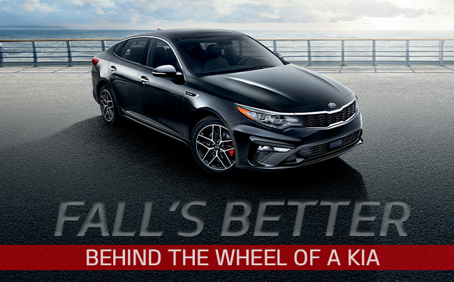 Fall’s Better Behind The Wheel Of A New Kia
