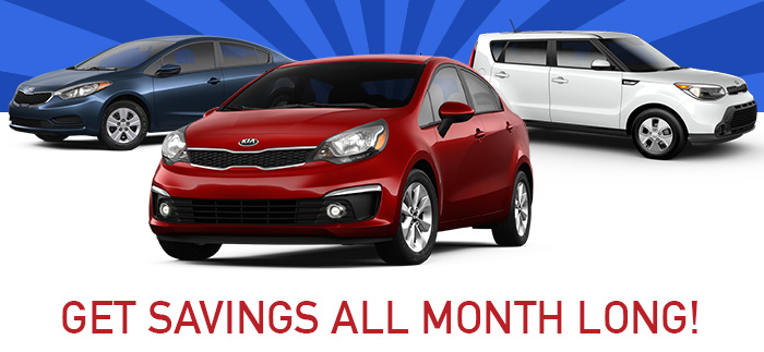 Get Savings All Month Long!
