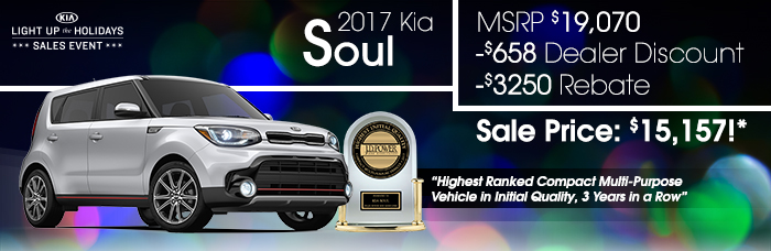 2017 Kia Soul MSRP $19,070