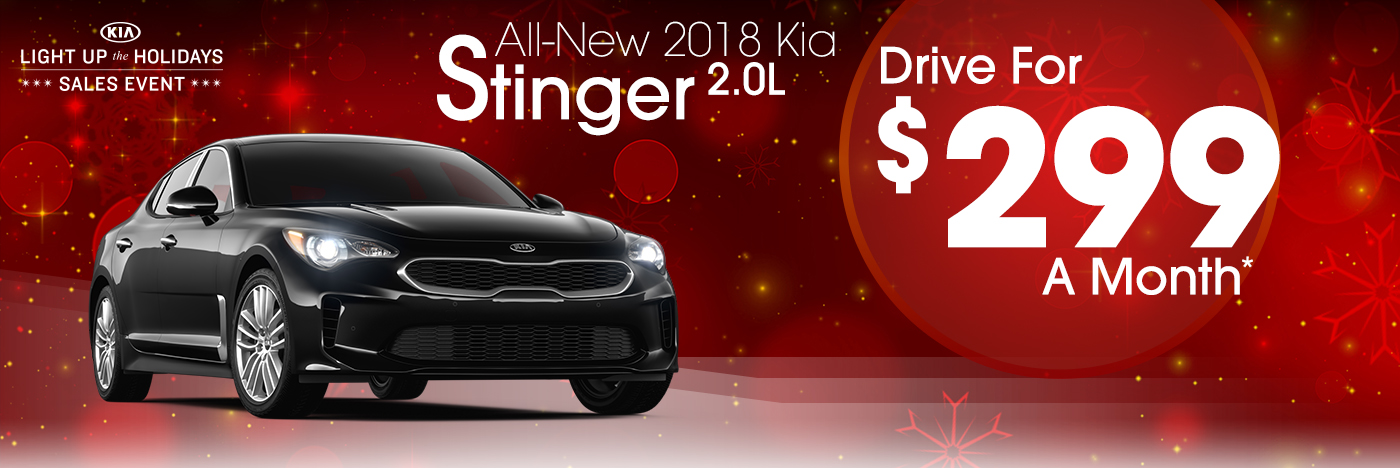 All-New 2018 Kia Stinger 2.0L