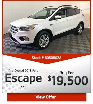 Pre-Owned 2018 Ford Escape SEL