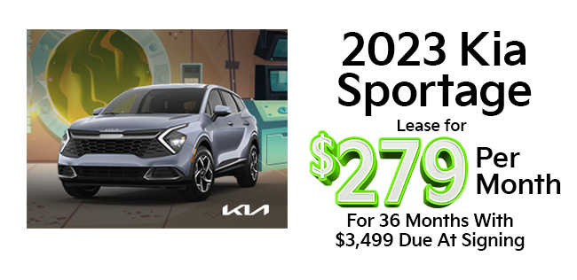 Sportage offer from Rountree Moore Kia