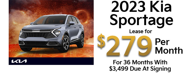 Sportage offer from Rountree Moore Kia