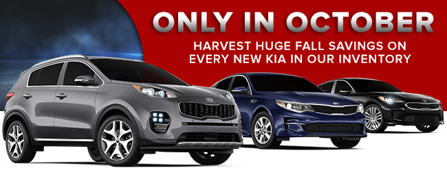Harvest Huge Fall Savings On Every New Kia In Our Inventory
