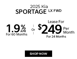 2025 Kia Sportage LX FWD offer