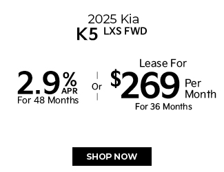 2025 Kia K5 LXS FWD offer