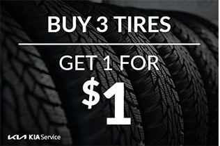 Buy 3 tires get 1 for $1