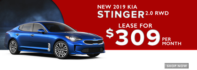 New 2019 Kia Stinger 2.0L RWD
