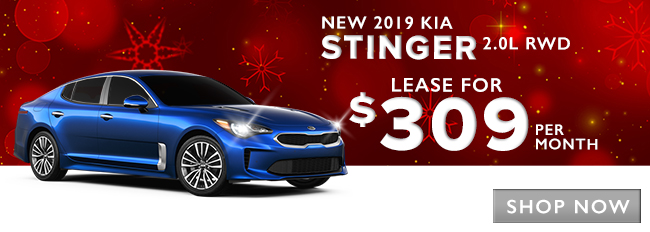 New 2019 KIA Stinger