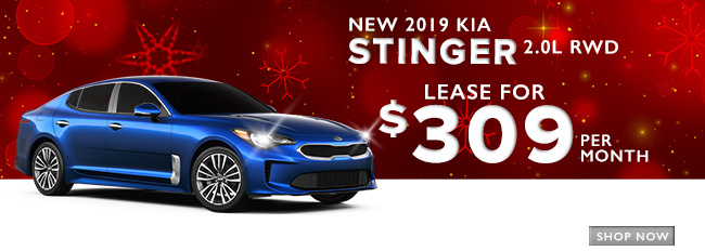New 2019 Kia Stinger 2.0L RWD