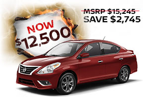 MSRP $15,245 Save $2,745 Now $12,500