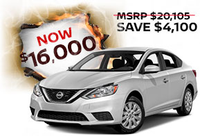 MSRP $20,105 Save $4,100 Now $16,000