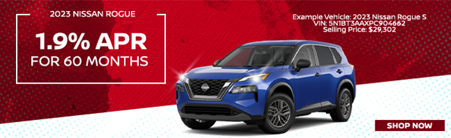 special offer on Nissan Rogue