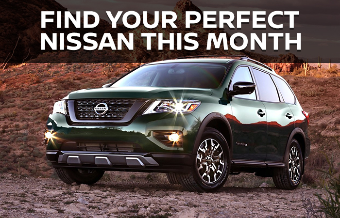 Find Your Perfect New Nissan This Month