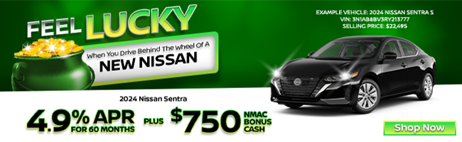 special apr offer on Nissan Sentra