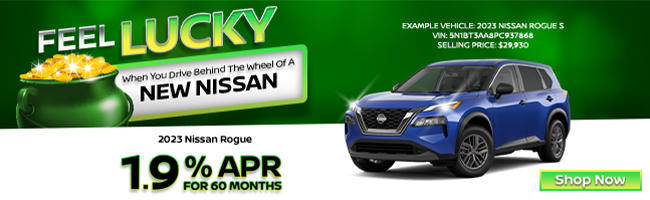 special offer on Nissan Rogue