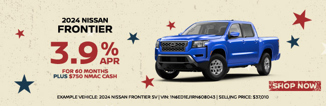 special offer on Nissan Frontier