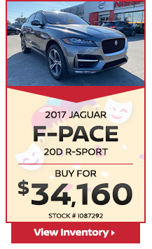 2017 Jaguar F-PACE 20d R-Sport