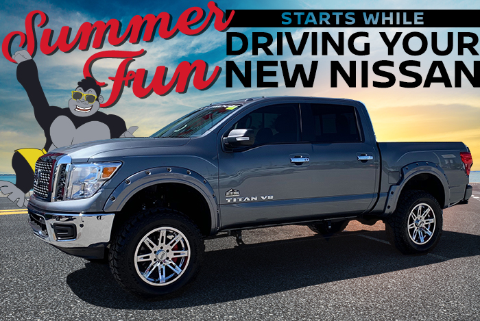 Summer Fun Starts While Driving Your New Nissan