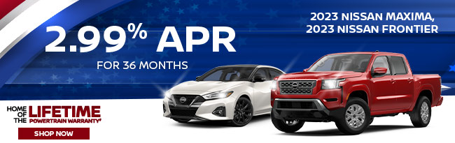 special apr offer on Nissan Rogue and Pathfinder