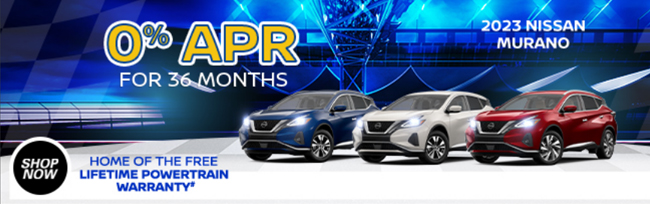 special apr offer on Nissan Murano