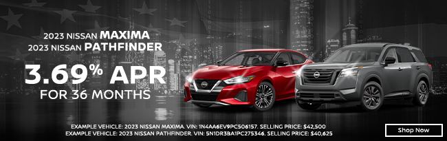 special offer on used Nissan vehicles