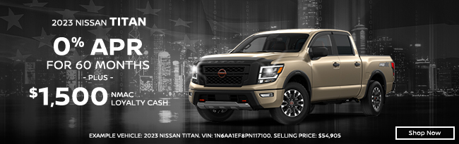 special offer on Nissan Titan