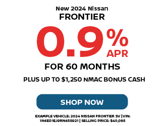 2024 Nissan Frontier  offer