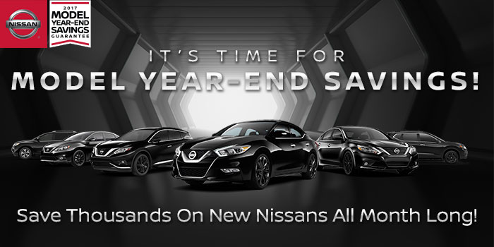 It’s Time For Model Year-End Savings!