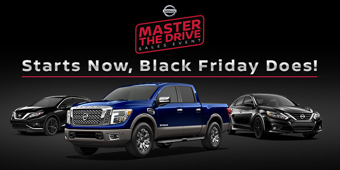 Nissan Master The Drive Black Friday Rountree Moore