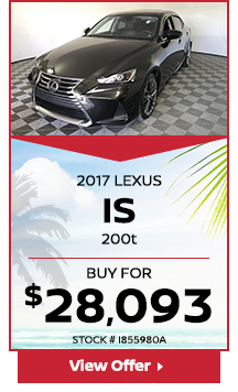 2017 Lexus IS 200t 