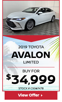 2019 Toyota Avalon Limited 