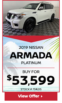 2019 Nissan Armada Platinum 