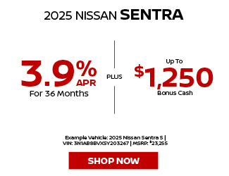 2025 Nissan Sentra offer