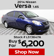 2014 Nissan Versa 1.6S