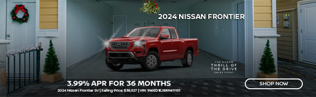 special apr offer on Nissan Frontier