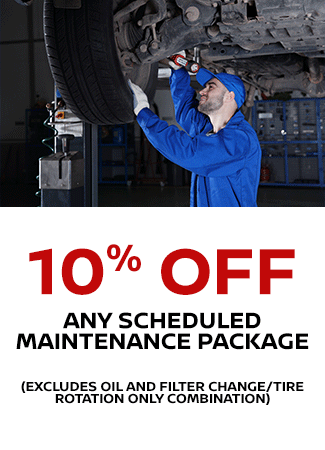 10% Off Any Scheduled Maintenance Package