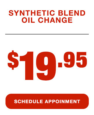 synthetic blend oil change