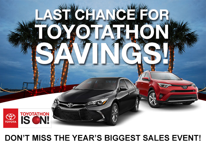Last Chance For Toyotathon Savings!