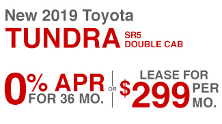 New 2019 Toyota Tundra