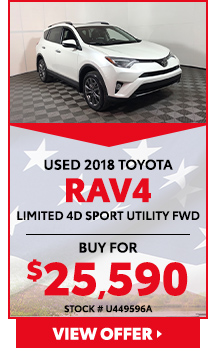 2018 Toyota RAV4 Limited 4D Sport Utility FWD