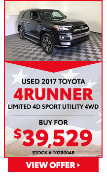 2017 Toyota 4Runner Limited 4D Sport Utility 4WD