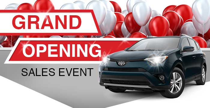 Grand Opening Sales Event