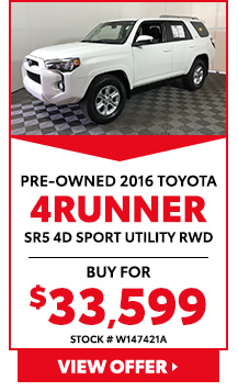 2016 toyota 4runner sr5 4d sport utility rwd