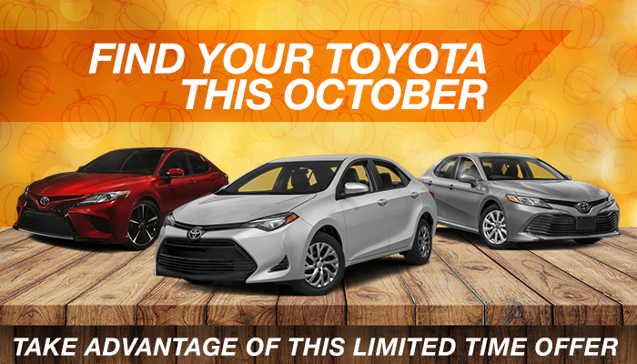 Find Your Toyota This October
