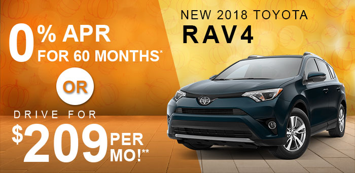 New 2018 Toyota RAV4