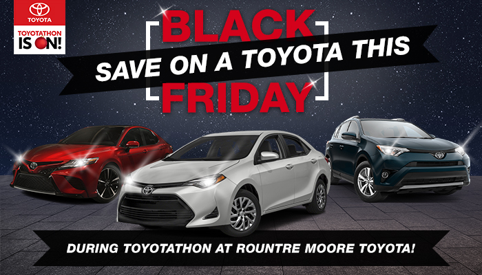Save On A Toyota This Black Friday