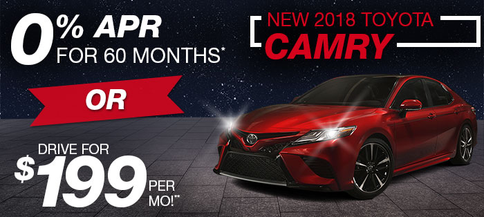 New 2018 Toyota Camry