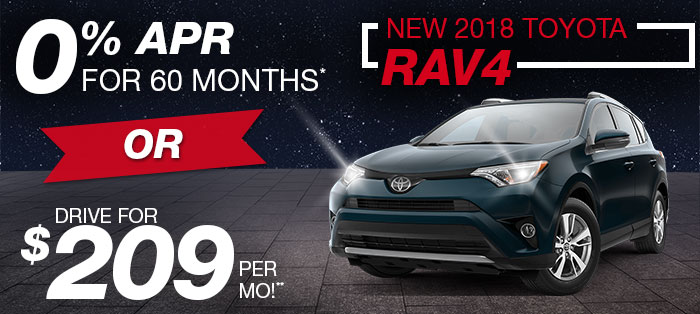 New 2018 Toyota RAV4