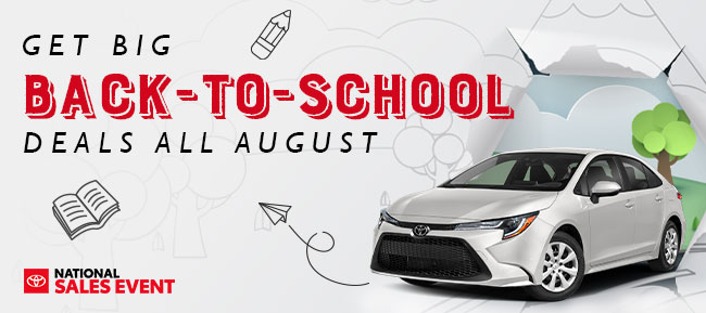 Get Big Back-to-School Deals All August